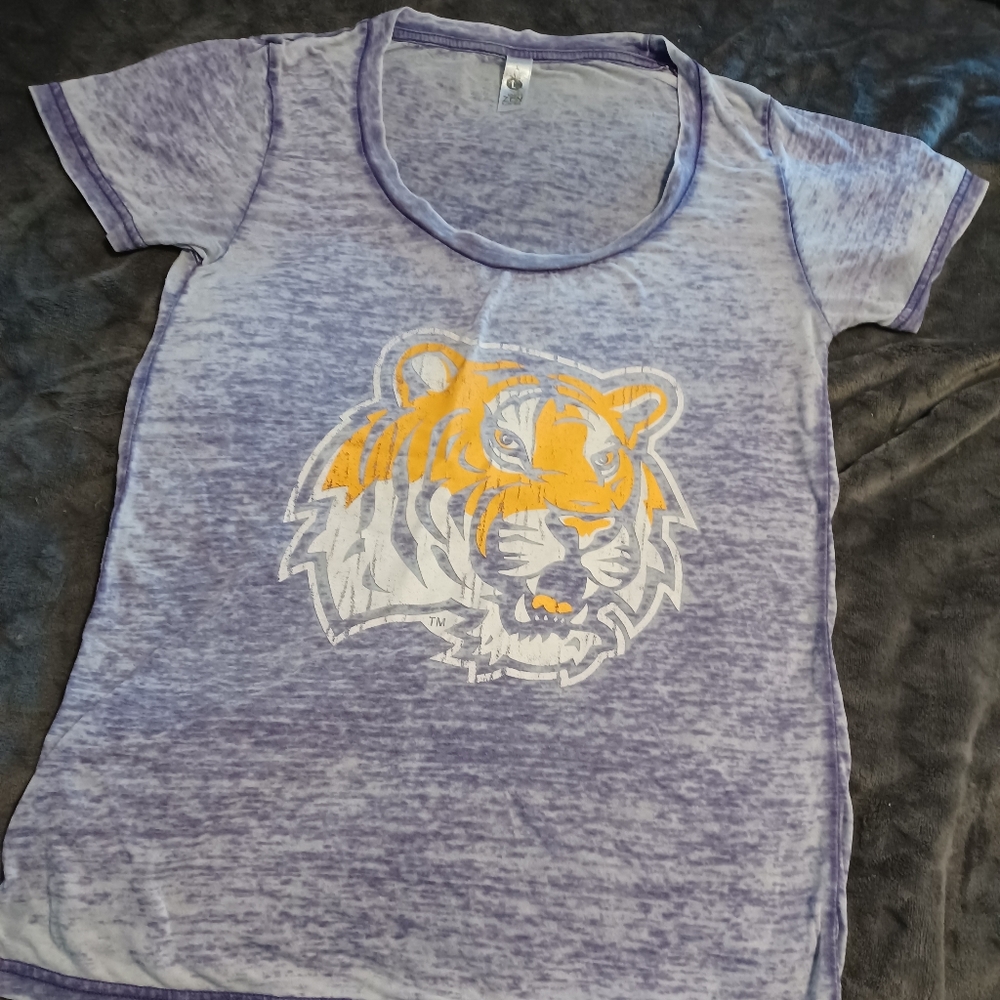 Vanity Zen LSU Tiger large purple.